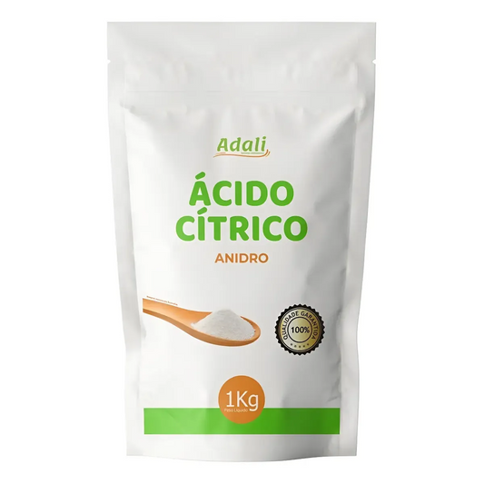 Ácido Cítrico Anidro 100% Puro  Grau Alimentício - Adali