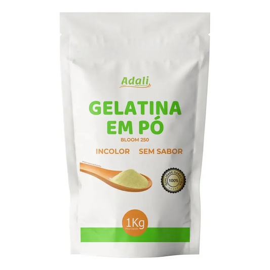 Gelatina em pó 1Kg - Sem sabor